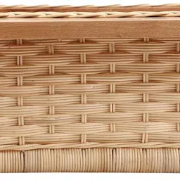 wudflex Wooden Wicker basket for modular kitchen (18" W X 18" D X 6" H) Storage Basket image 3