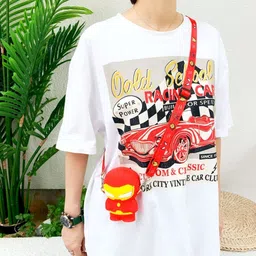 komto Girls Red Coin Purse image 3