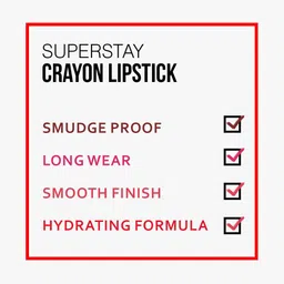 SHRYOAN Long Lasting Lip Crayon Matte Lipstick 3.8 g - Flush 19 image 2