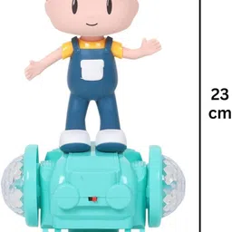 ub toys 360 Degree Rotating Musical Dancing Boy 5D Light & Sound image 4