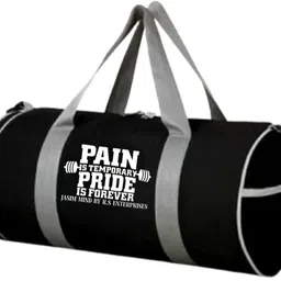 k.s enterprises 20 L Gym Duffel Bag - premium quality sports bag with separate shoe compartment water resistant - Grey-picture-32