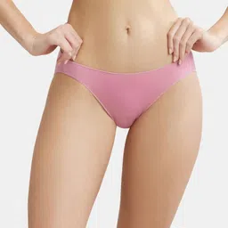 jockey 1803 Medium Coverage Micro Modal Elastane Stretch Women Bikini Pink Panty image 5