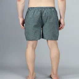 aavun traders Pack of 5 Checkered Men Multicolor Regular Shorts image 3