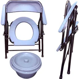darlie foldable new commode shower chair Commode Chair image 3