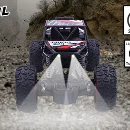 toybharat RC 4x4 Monester Remote Control Car/Off Road Monster Car for Kids/ Stylish Looks image 2