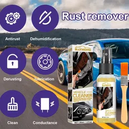rustcare Metal Rust Remover, Car Rust Remover Spray Metal Paint Cleaner Rust Conversion Aerosol Spray image 5