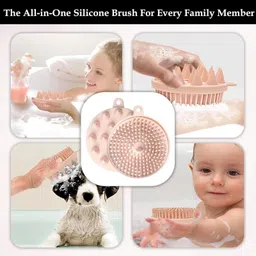 releena 2in1 Silicone Scalp & Body bath Brush – Soft Shower Scrubber for Hair Scalp Care image 4