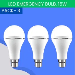 sacro 15W Rechargeable Inverter LED Bulb with Upto 4H.Power Cut Lighting Pack of_3Q435 4 hrs Bulb Emergency Light-picture-19