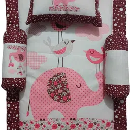 shk New Born Baby Cotton Bed Mattress image 4