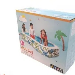 tiny tales Tropical Swim Center (IND*8923)Family Pool With Free Electric Pump Inflatable Swimming Pool-picture-15