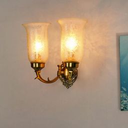 fos lighting Triad Gold Brass and Glass Wall Sconces-picture-41