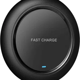 Cokoeye 15W Fast Wireless Charger Compatible for iPhone 16/15/14/13/12 Series-Black Charging Pad-image-2