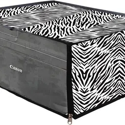 HomeStore-YEP For Canon Pixma E4270 / E4570 All-in-One Ink Efficient Printer Zebra Print Printer Cover image 2