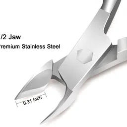 nailwind Cuticle Trimmer with Cuticle Pusher Cuticle Nipper Professional Grade Stainless Dual Ended Cuticle Pusher image 5