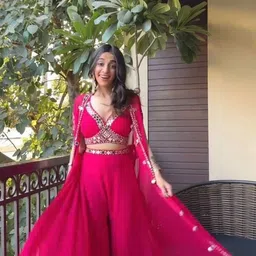 starly Embroidered Stitched Lehenga with Jacket-picture-14