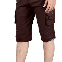 shree yamuna prints Solid Men Three Fourths-picture-13