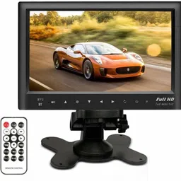 jbriderz 7 Inch Bluetooth Rear View LED Monitor Dashboard Screen MP3,MP5,Bluetooth, FM/Hi-Fi Amp Radio for All Cars SUV/Trucks Black LED image 5