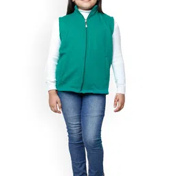 BAESD Girls Pack of 3 Fleece Lightweight Crop Bomber with Patchwork Jacket image 3