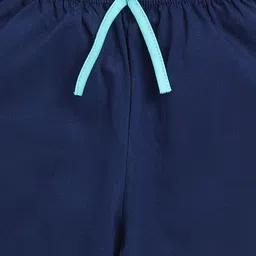 Toonyport Boys Blue Printed T-shirt with Shorts image 4