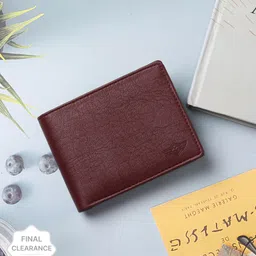 metronaut Men Casual, Evening/Party, Formal, Travel, Trendy Brown Artificial Leather Wallet-picture-12