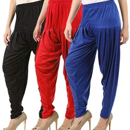 k m r Viscose Rayon Solid Patiala-picture-12