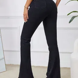 whisq Women Regular High Rise Black Jeans image 2