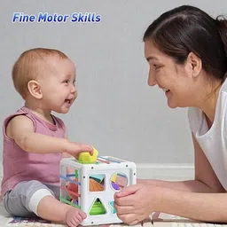 bd store Shape Sorter Baby Toys Educational Learning Toys for 1-3 Year Old image 2