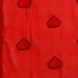 Sangria Red Sequinned Pure Georgette Saree image 2