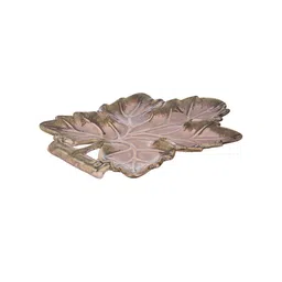 trovea's Leaf Ceramic Serving Platter (1 Piece) image 5