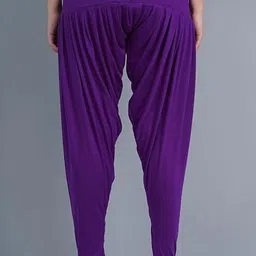 queenscode Viscose Rayon Solid Patiala image 2