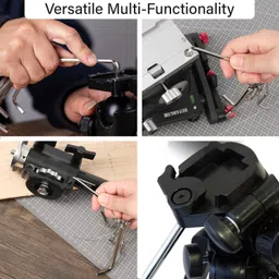 deli DL3080 8 Hex Key Set for Use 8pc 1.5mm, 2mm, 2.5mm, 3mm, 3.5mm, 4mm, 5mm,6mm Allen Key Set image 4