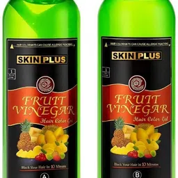 nkb Fruit Extract-Enriched Vinegar Gel Hair Color for Stunning, Nourishing,250x2 , Natural image 3