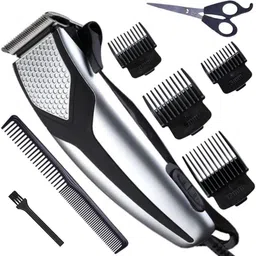 DFGF New Professional Hair Trimmer,Low Noise Hair Shaver,Corded Clipper Grooming Kit 0 min Runtime 4 Length Settings-picture-13