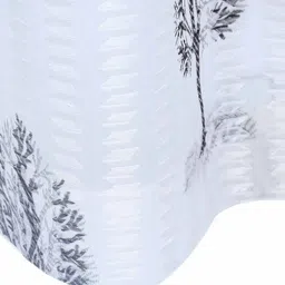 the conversion Grey Tissue Semisheer 5 Feet Eyelet Curtain (Set of 2) image 5