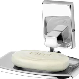 gloxy by gloxy Combo of Premium Quality Stainless Steel Bathroom Accessories & Fittings , Silver Towel Holder image 3