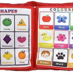 sharvil Cotton Baby Pillow Pack of 1 Solid Abcd Pillow For Kids image 2