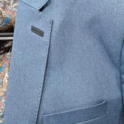 ifox lifestyle Men Plus/Big/Tall Size Three Piece Designer Texido for Party/Wedding/Marriage... Solid Suit image 4