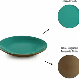 retail mafia Handmade ceramic plate tray dish pack of 6_APQw81 Dinner Plate image 5