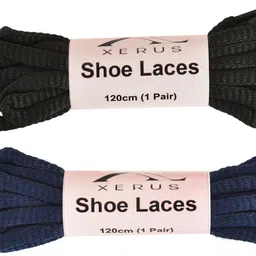 XERUS Shoe Lace Black Navy Blue Round 120cm for boot sport flat canvas sneakers shoes Shoe Lace-picture-34