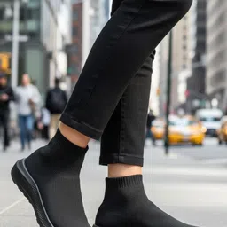 exson High-Performance Gym & Running Sneakers with Cushioned Comfort. Slip On Sneakers For Men-picture-39