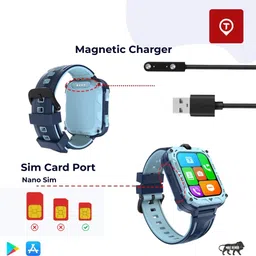 trackzia 4G Tracker Smartwatch GPS Device image 3
