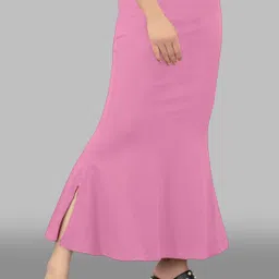 SHAYONAM FFK L pink Fishskurat 4XL Lycra Blend Petticoat-image-80