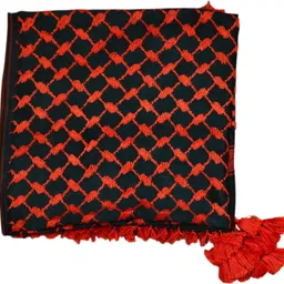 bakkah Checkered Cotton Blend Men Multicolor Scarf, Fancy Scarf, Stole image 2
