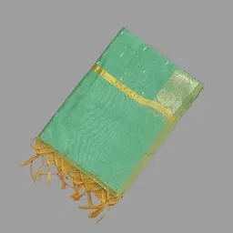 khadija's Jacquard Woven Green Women Dupatta image 3