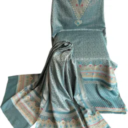 poorrns Unstitched Wool Salwar Suit Material Self Design-picture-26