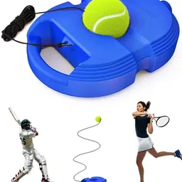 jay mahakal Plastic Solo Tennis Trainer Rebound Ball - Portable Tennis Equipment Tennis Kit-picture-10