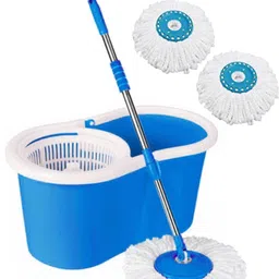 v-mop Classic Magic Cleaning Spin Bucket Mop with 2 Refills Wet & Dry Mop-picture-19