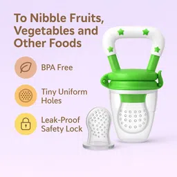 claoberry Steel feeding baby bottle with 2 Fruit Nibbler - 3 Pack Combo - 250 ml image 2