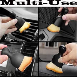 ccmm Universal Wet And Dry Cleaning Mini Twin Brush For Car-312 Wet and Dry Duster image 2