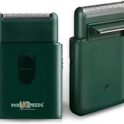 Pick Ur Needs 500 mAH Rechargeable Wet/Dry Razor for Face Care Beard TrimmerShaver For Men-image-35